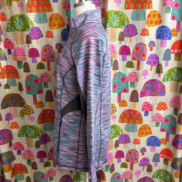 IDEOLOGY Women Long Sleeve Full Zip-Up Athletic Side Panels Jacket Large - Picture 4 of 12